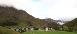 Archiv Foto Webcam Samnaun: Blick auf das Dorf 15:00