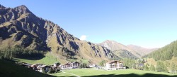 Archiv Foto Webcam Samnaun: Blick auf das Dorf 15:00