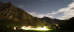 Archiv Foto Webcam Samnaun: Blick auf das Dorf 01:00