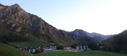 Archiv Foto Webcam Samnaun: Blick auf das Dorf 05:00