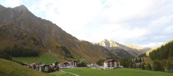 Archiv Foto Webcam Samnaun: Blick auf das Dorf 17:00