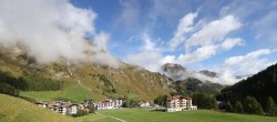 Archiv Foto Webcam Samnaun: Blick auf das Dorf 09:00