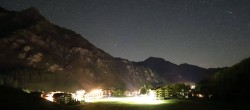 Archiv Foto Webcam Samnaun: Blick auf das Dorf 23:00