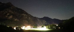 Archiv Foto Webcam Samnaun: Blick auf das Dorf 01:00