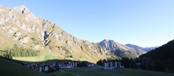 Archiv Foto Webcam Samnaun: Blick auf das Dorf 08:00