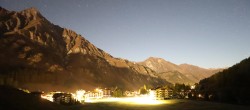 Archiv Foto Webcam Samnaun: Blick auf das Dorf 23:00