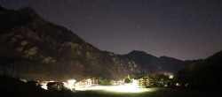 Archiv Foto Webcam Samnaun: Blick auf das Dorf 01:00