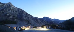 Archiv Foto Webcam Samnaun: Blick auf das Dorf 05:00