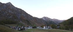 Archiv Foto Webcam Samnaun: Blick auf das Dorf 17:00