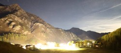 Archiv Foto Webcam Samnaun: Blick auf das Dorf 19:00
