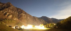 Archiv Foto Webcam Samnaun: Blick auf das Dorf 21:00
