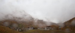 Archiv Foto Webcam Samnaun: Blick auf das Dorf 09:00