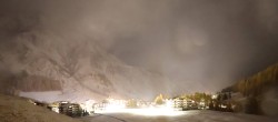 Archiv Foto Webcam Samnaun: Blick auf das Dorf 21:00