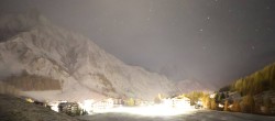 Archiv Foto Webcam Samnaun: Blick auf das Dorf 03:00