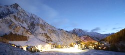 Archiv Foto Webcam Samnaun: Blick auf das Dorf 05:00