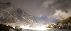 Archiv Foto Webcam Samnaun: Blick auf das Dorf 23:00