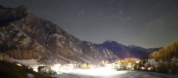 Archiv Foto Webcam Samnaun: Blick auf das Dorf 23:00