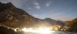 Archiv Foto Webcam Samnaun: Blick auf das Dorf 23:00