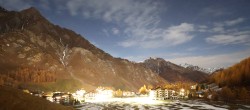 Archiv Foto Webcam Samnaun: Blick auf das Dorf 19:00
