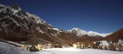 Archiv Foto Webcam Samnaun: Blick auf das Dorf 23:00