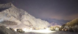 Archiv Foto Webcam Samnaun: Blick auf das Dorf 03:00