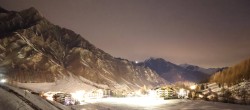 Archiv Foto Webcam Samnaun: Blick auf das Dorf 23:00