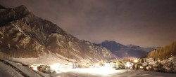Archiv Foto Webcam Samnaun: Blick auf das Dorf 23:00