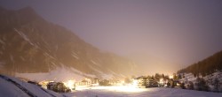 Archiv Foto Webcam Samnaun: Blick auf das Dorf 05:00