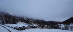 Archiv Foto Webcam Samnaun: Blick auf das Dorf 07:00