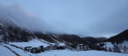 Archiv Foto Webcam Samnaun: Blick auf das Dorf 08:00
