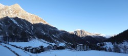 Archiv Foto Webcam Samnaun: Blick auf das Dorf 09:00
