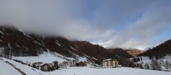 Archiv Foto Webcam Samnaun: Blick auf das Dorf 12:00