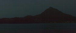 Archiv Foto Webcam Fuschlsee Panoramablick 19:00