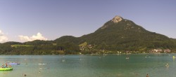 Archiv Foto Webcam Fuschlsee Panoramablick 13:00