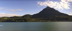 Archiv Foto Webcam Fuschlsee Panoramablick 07:00