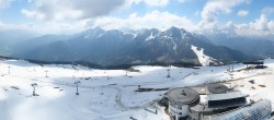 Archiv Foto Webcam Kronplatz Bruneck: Panorama 09:00
