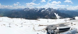 Archiv Foto Webcam Kronplatz Bruneck: Panorama 11:00