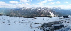 Archiv Foto Webcam Kronplatz Bruneck: Panorama 13:00