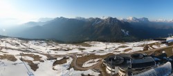 Archived image Webcam Kronplatz Bruneck: Panoramic View 05:00