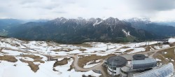 Archived image Webcam Kronplatz Bruneck: Panoramic View 13:00