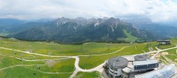 Archiv Foto Webcam Kronplatz Bruneck: Panorama 13:00