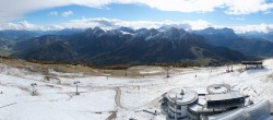 Archived image Webcam Kronplatz Bruneck: Panoramic View 09:00