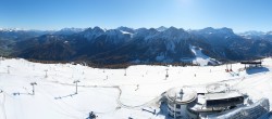 Archived image Webcam Kronplatz Bruneck: Panoramic View 09:00