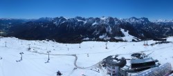 Archived image Webcam Kronplatz Bruneck: Panoramic View 19:00