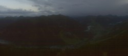 Archiv Foto Webcam Saalbach-Hinterglemm: Kohlmais 19:00