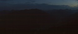 Archiv Foto Webcam Saalbach-Hinterglemm: Kohlmais 19:00
