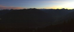 Archiv Foto Webcam Saalbach-Hinterglemm: Kohlmais 19:00