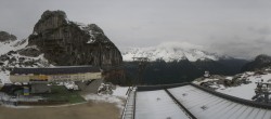 Archiv Foto Webcam Rifugio Celso Gilberti (Sella Nevea) 11:00
