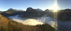 Archived image Webcam Hintersee - Lake Fuschl Region 13:00