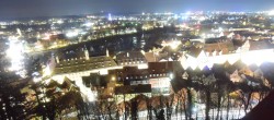 Archiv Foto Webcam Landsberg am Lech: Blick vom Schlossberg 19:00